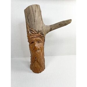 Spirit Of The Woods Wood‎ Carving Wall Decor Or Self Standing sculpture